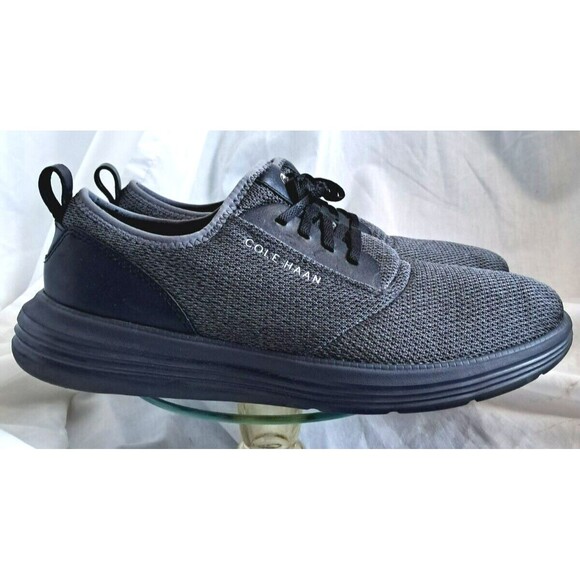 Cole Haan Men's Size 12 ZER0GRAND Journey Runner Black Gray Sneaker C32583 - Picture 1 of 11